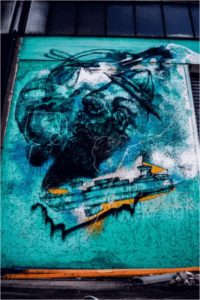 fresque murale à Paris