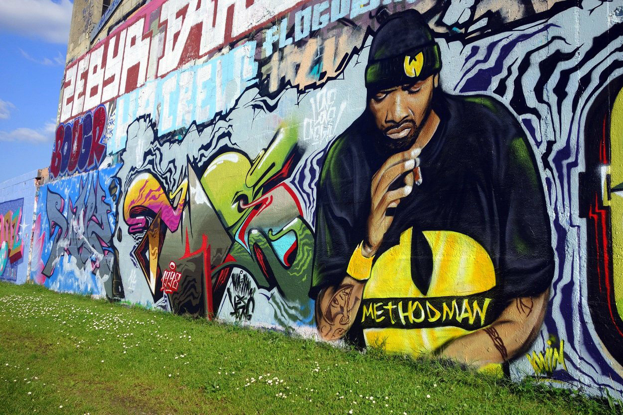 fresque murale à Saint denis