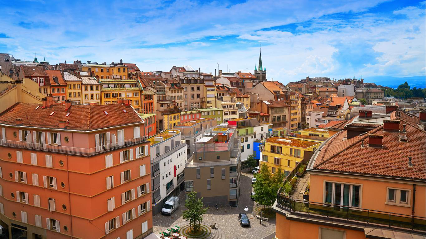 fresque murale à Lausanne