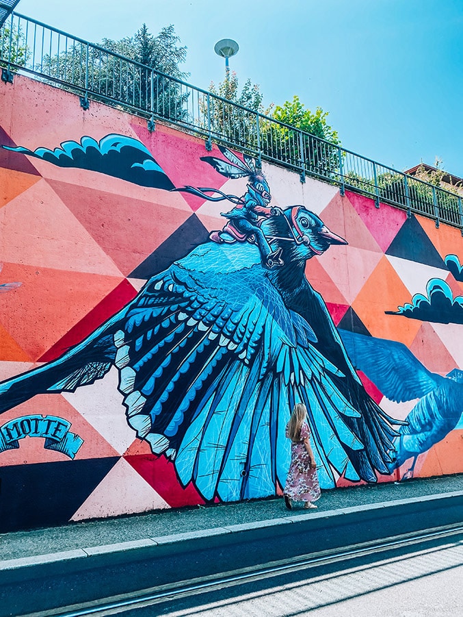 fresque murale à Clermont-Ferrand