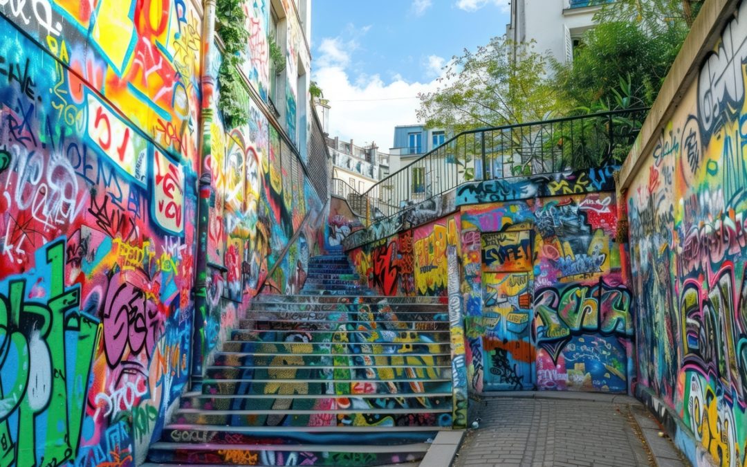 Landmark alleyway street urban