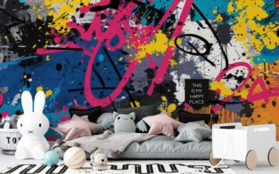 Papier peint graffiti : donnez un style street art à votre intérieur