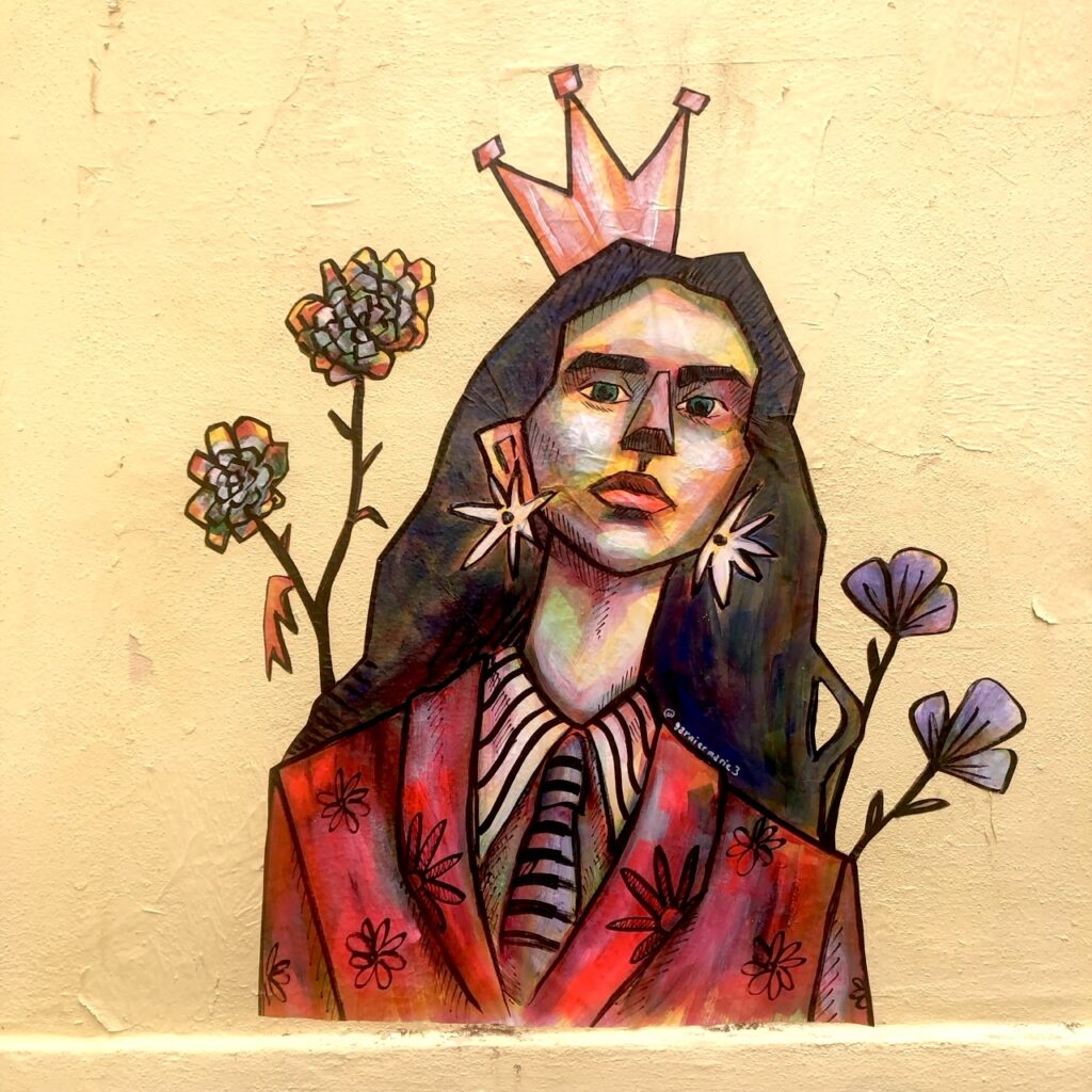 Street art Marie Garnier x